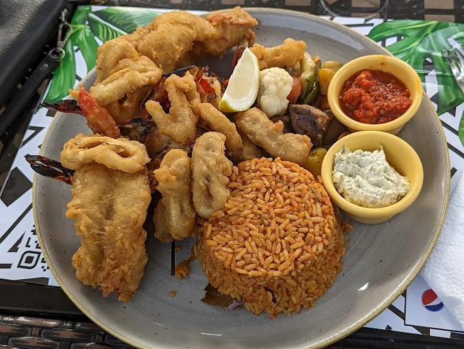 Cactus brunch plate